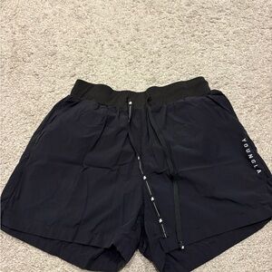 YoungLA Navy Athletic Men's Shorts